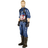 Іграшка Капітан Америка Hasbro, Месники: Війна Незкінченності 30см - Thor, Titan Hero, Avengers (E1421)