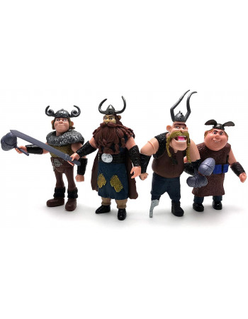 Набір фігурок 'Як приборкати Дракона' 8в1, 9 см - 'How to train Dragon' action figure