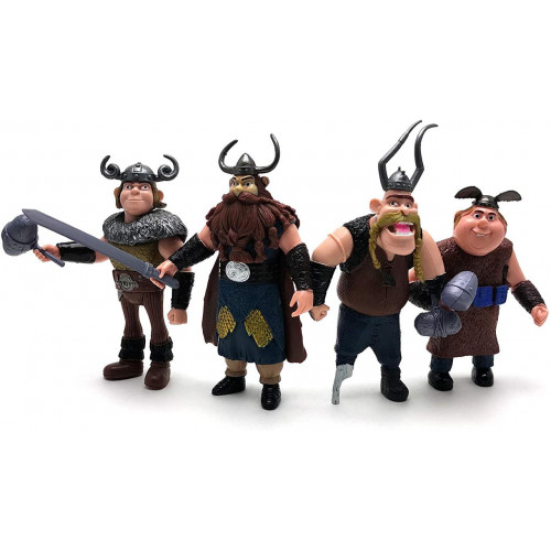 Набір фігурок 'Як приборкати Дракона' 8в1, 9 см - 'How to train Dragon' action figure