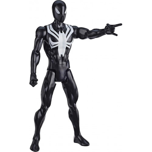 Іграшка-фігурка Hasbro, Людина-Павук Чорний Костюм Марвел, 30 см - Black Spider-Man, Marvel, Titan Hero Series