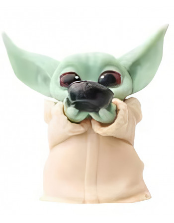 Набір фігурок Малюк Йода із саги 'Зоряні війни' - Star Wars, Baby Yoda, Mandalorian, 6 шт, 6 см