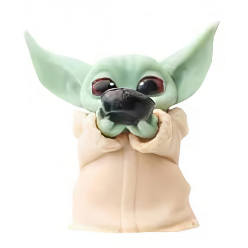 Набір фігурок Малюк Йода із саги 'Зоряні війни' - Star Wars, Baby Yoda, Mandalorian, 6 шт, 6 см
