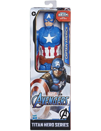 Іграшка Hasbro Капітан Америка, 30см - Captain America, Titan Hero Series Blast Gear, Avengers