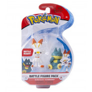 Набір бойових фігурок Покемон Манчлакс, Скорбані - Pokémon, Munchlax, Scorbunny, Battle figure pack
