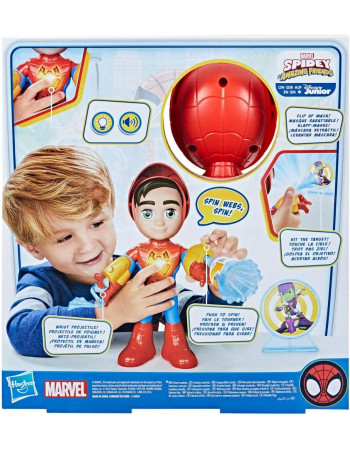 Інтерактивна фігурка Hasbro Людина-павук (звук, світло), 25 см — Disney, Marvel, Spidey Amazing Friends