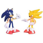 Набір фігурок з гри Їжак Супер Сонік 6в1, 7 см - Sonic the Hedgehog