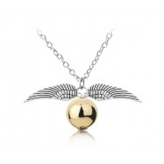 Ланцюжок з кулоном Золотий Снітч Гаррі Поттера з гри у квідич Harry Potter, Cosplay necklace