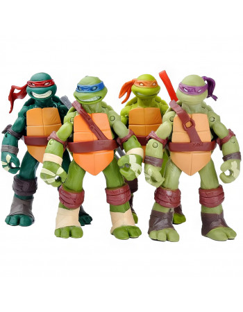 Набір фігурок 4 шт м\ф 'Черепашки Ніндзя' - TMNT, Nickelodeon, 12CM