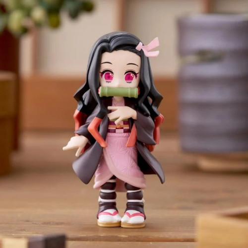 Набір фігурок 6в1 з аніме Винищувач демонів (Клинок, що розсікає демонів), 9 см — Kimetsu no Yaiba