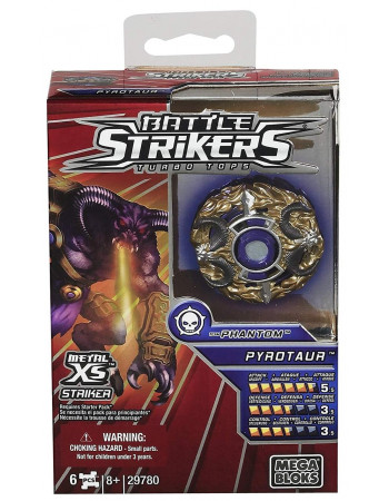 Вовчок нападаючий Піротар команди Привиди - Pyrotaur, Team Phantom, Battle Strikers, Mega Bloks