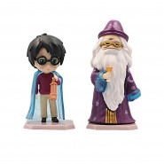 Набір фігурок Harry Potter 6в1, 8 см: Гаррі Поттер, Дамблдор, Герміона, Драко Малфой, Рон Візлі