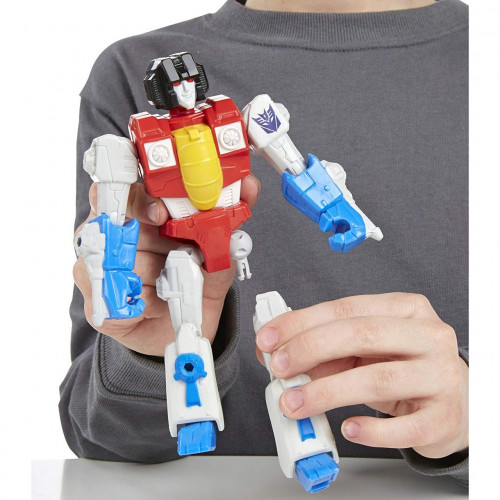 Розбірна фігурка Старскрим із м/с 'Мисливці на чудовиськ' Starscream, Hero Mashers, Beast Hunters, Hasbro