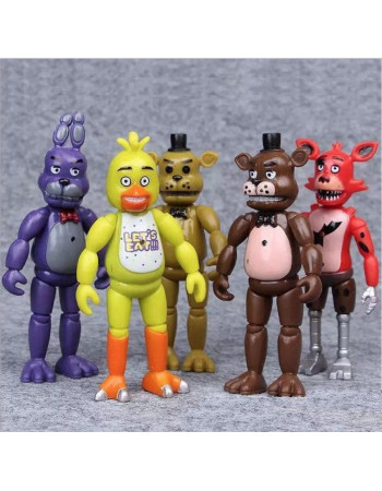 Набір фігурок П'ять ночей з Фредді, 5в1, 14 см - Five Nights at freddy's