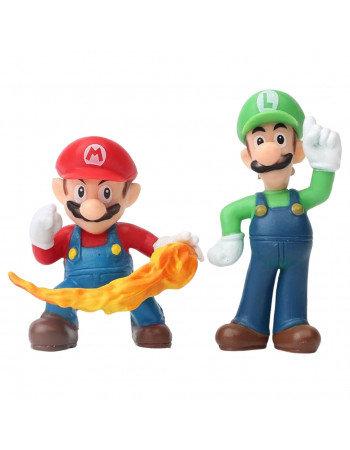Набір фігурок 18в1 Супер Маріо, 2-7 см — Super Mario