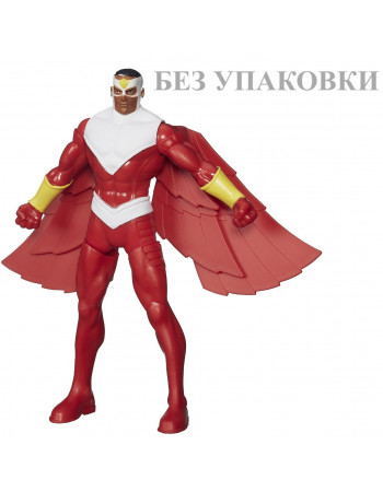 Рухлива фігура Сокола 15СМ від Марвел - Falcon, Avengers, Initiative, Deploys Wings, Hasbro