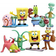 Набір фігурок Губка Боб, 8в1 - Spongebob