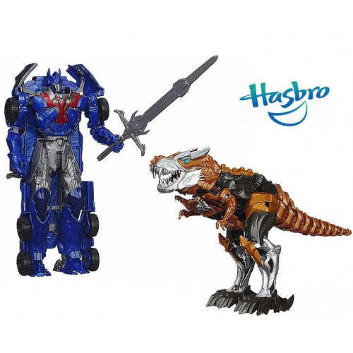 Іграшки трансфомери 2в1 Hasbro Грімлок та Оптімус Прайм, 22 см - Grimlock  Optimus Prime