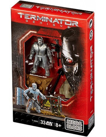 Конструктор Термінатор Т-1000, 33 деталі - Terminator, Genisys, T-1000, Mega Bloks