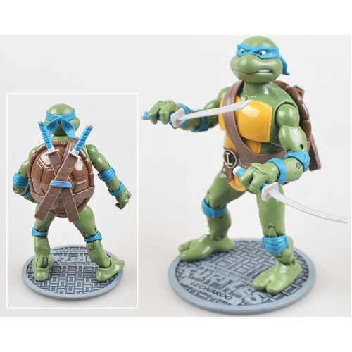 Класична фігурка Леонардо 'Черепашки Ніндзя' - Leonardo, TMNT 1988, Ninja Turtles, 15СМ