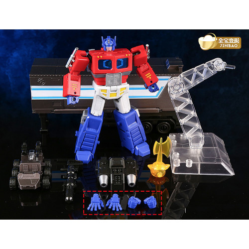 Робот-трансформер Оптімус Прайм з причепом і аскесуарами - Optimus Prime, Generations