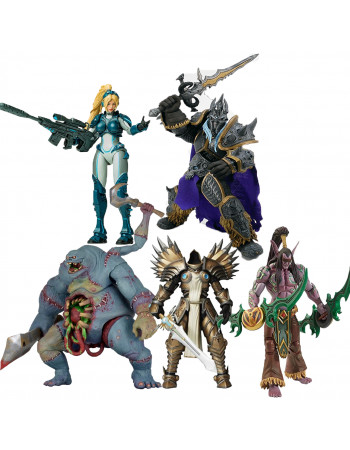 Набір фігурок Герої Бурі, 5в1 - Heroes of the Storm, Neca