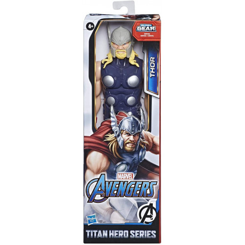 Іграшка Hasbro Тор з молотом 30см Местелі - Thor, Titan Hero Series Blast Gear, Avengers (E7879)