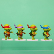 Набір міні-фігурок Черепашки-ніндзя 5в1, 8-10 см - TMNT
