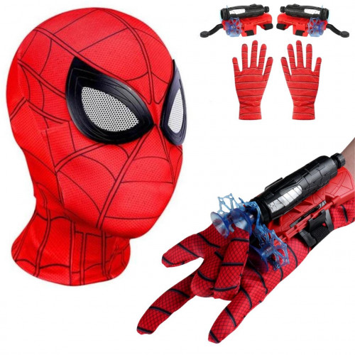 Ігровий набір Людини-павука, 2в1, маска, зброя дартс з дротиками - Spider Man