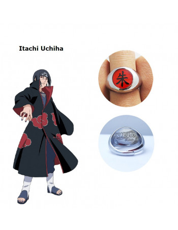 Перстень Ітачі Учиха Акацукі з лого Naruto - Itachi Uchiha