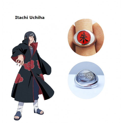 Перстень Ітачі Учиха Акацукі з лого Naruto - Itachi Uchiha
