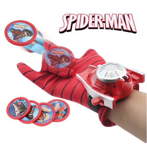 Рукавичка - зброя Людини-павука вилітають з дисками - Spider-Man glove