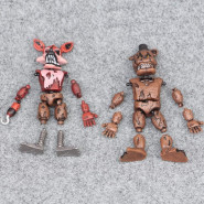 Набір розбірних фігурок П'ять ночей з Фредді, 6в1, 14 см - Five Nights at freddy's
