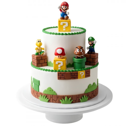 Набір фігурок 11в1 Супер Маріо, фігурки на торт Супер Маріо, 2.5-5 см — Super Mario