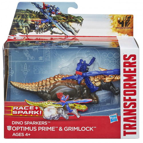Трансфори Hasbro Оптимус Прайм і Гримлок з к/ф Трансформери 4