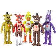 Набір фігурок П'ять ночей з Фредді, 5в1, 14 см - Five Nights at freddy's