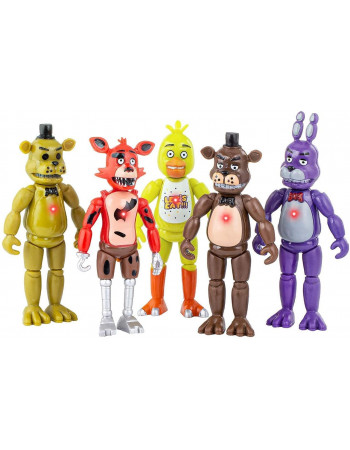 Набір фігурок П'ять ночей з Фредді, 5в1, 14 см - Five Nights at freddy's