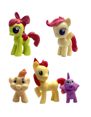 Набір міні фігурок 5в1 Мій маленький поні 3-5 см - My Little Pony