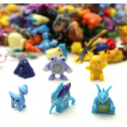 Набір міні - фігурок Покемон 144 шт з Аніме, коміксів, гри Pokemon GO: Пікачу, Іві, Мьюту, Бульбазавр, 2-3см