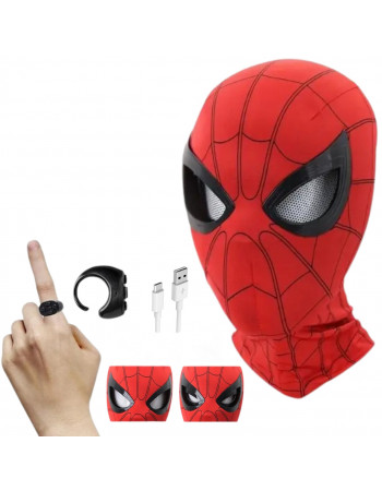 Інтерактивна маска Людина Павук з блимаючими очима на пульті - Spiderman