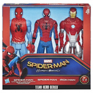 Набір іграшок Hasbro 3в1, Людина павук та Залізна людина, 30 см - Spider Man Homecoming, Marvel, Titan Hero