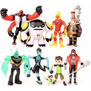Набір фігурок Бен10 9в1 зі світловими ефектами, 12 см - Ben 10 figure set