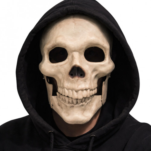 Маска Череп маскарадна на Хелловін з рухомою щелепою