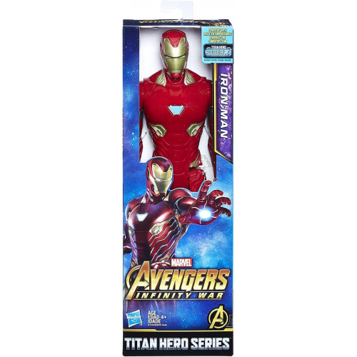 Іграшка-фігурка Hasbro Залізна Людина, Марвел, 30 см - Iron Man, Marvel, Titan Hero Series