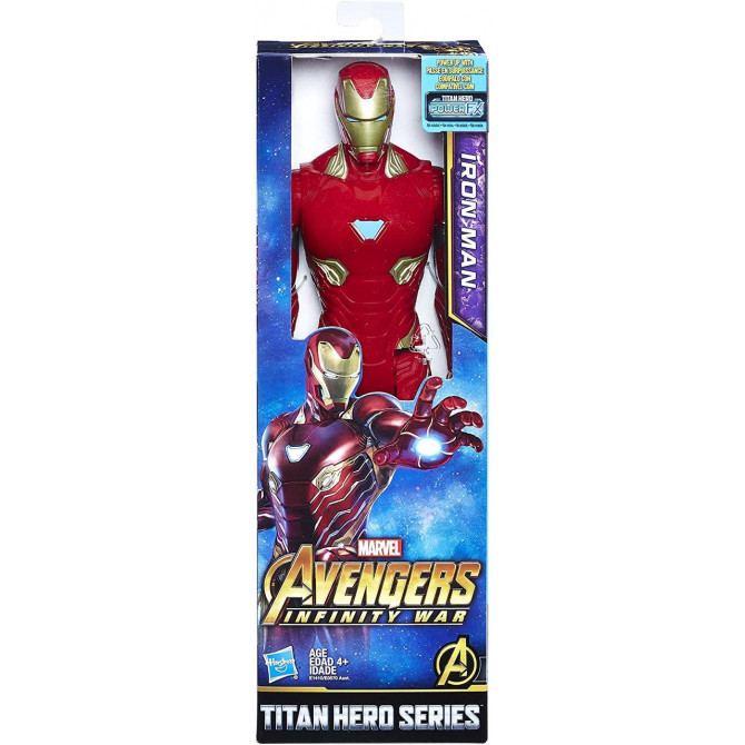 Іграшка-фігурка Hasbro Залізна Людина, Марвел, 30 см - Iron Man, Marvel, Titan Hero Series