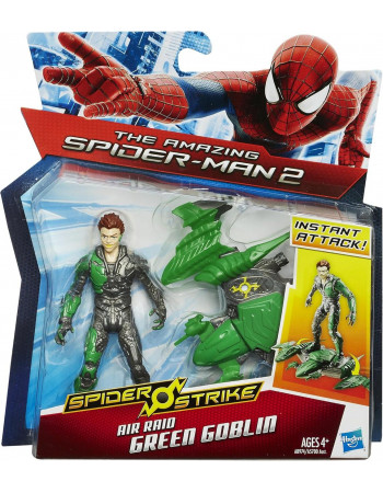 Фігурка Hasbro Зелений гоблін із к/ф Людина павук з аксесуарами, 10 см - Green Goblin, Spider Strike