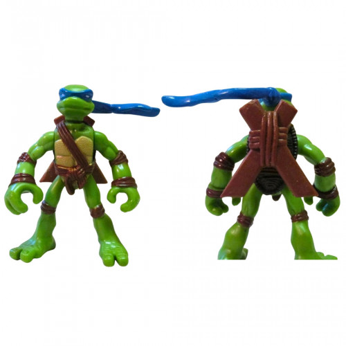 Набір міні-фігурки Леонардо з мотоциклом - Mini Code-Runner With Leonardo, 4Kids, Playmates