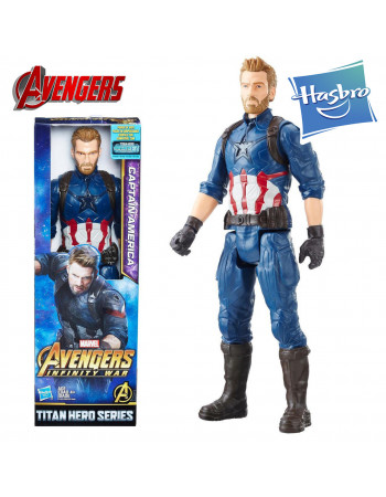 Іграшка Капітан Америка Hasbro, Месники: Війна Незкінченності 30см - Thor, Titan Hero, Avengers (E1421)