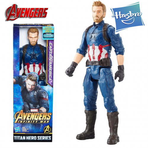 Іграшка Капітан Америка Hasbro, Месники: Війна Незкінченності 30см - Thor, Titan Hero, Avengers (E1421)