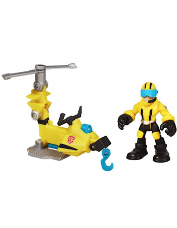 Аксель Фрейзер із мікрокоптером 'Боти рятувальники' - AxelMicrocopter, Rescue Bots, Hasbro