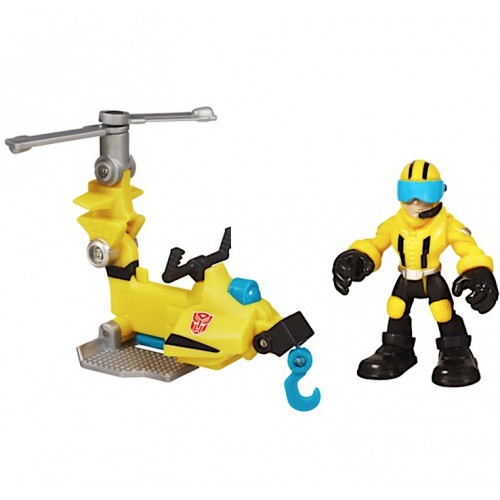 Аксель Фрейзер із мікрокоптером 'Боти рятувальники' - AxelMicrocopter, Rescue Bots, Hasbro